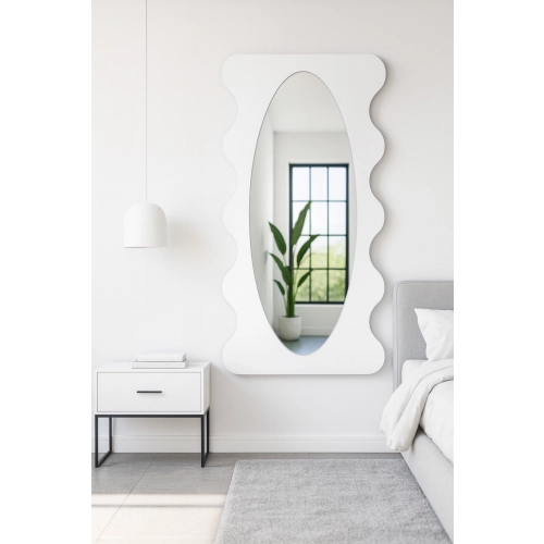 Lustro nieregularne w ramie mdf - NEBULA – Blobs Mirrors